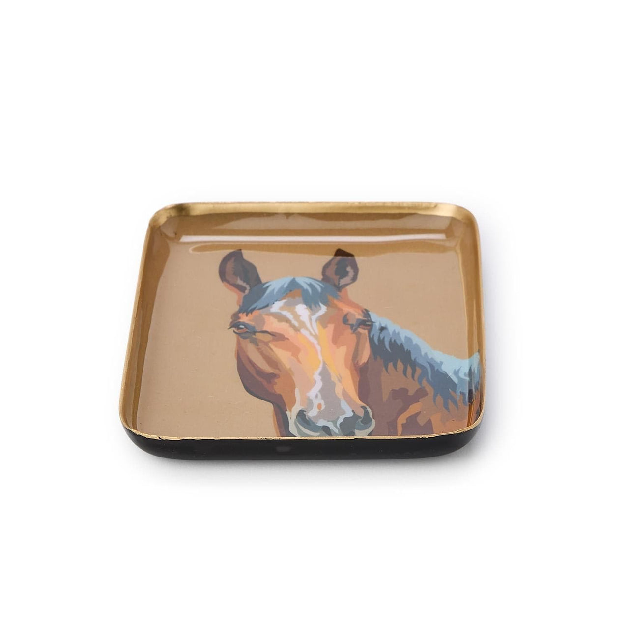 Horse Country Set of 3 Desk Trays Two's Company trinket tray 1