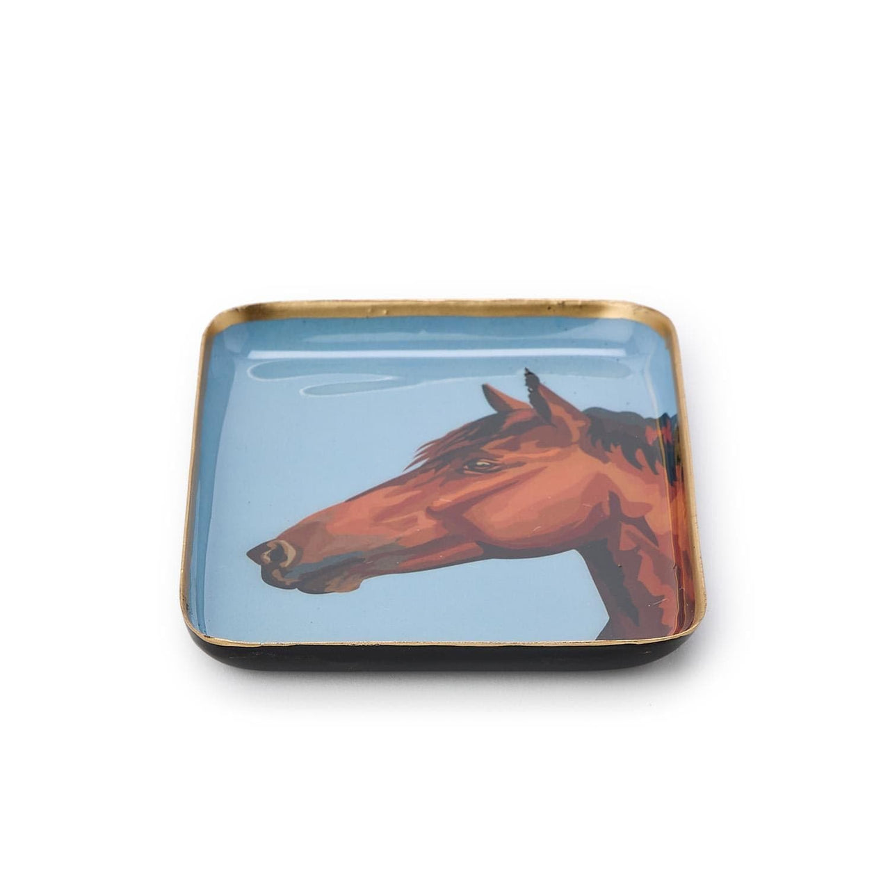 Horse Country Set of 3 Desk Trays Two's Company trinket tray 2