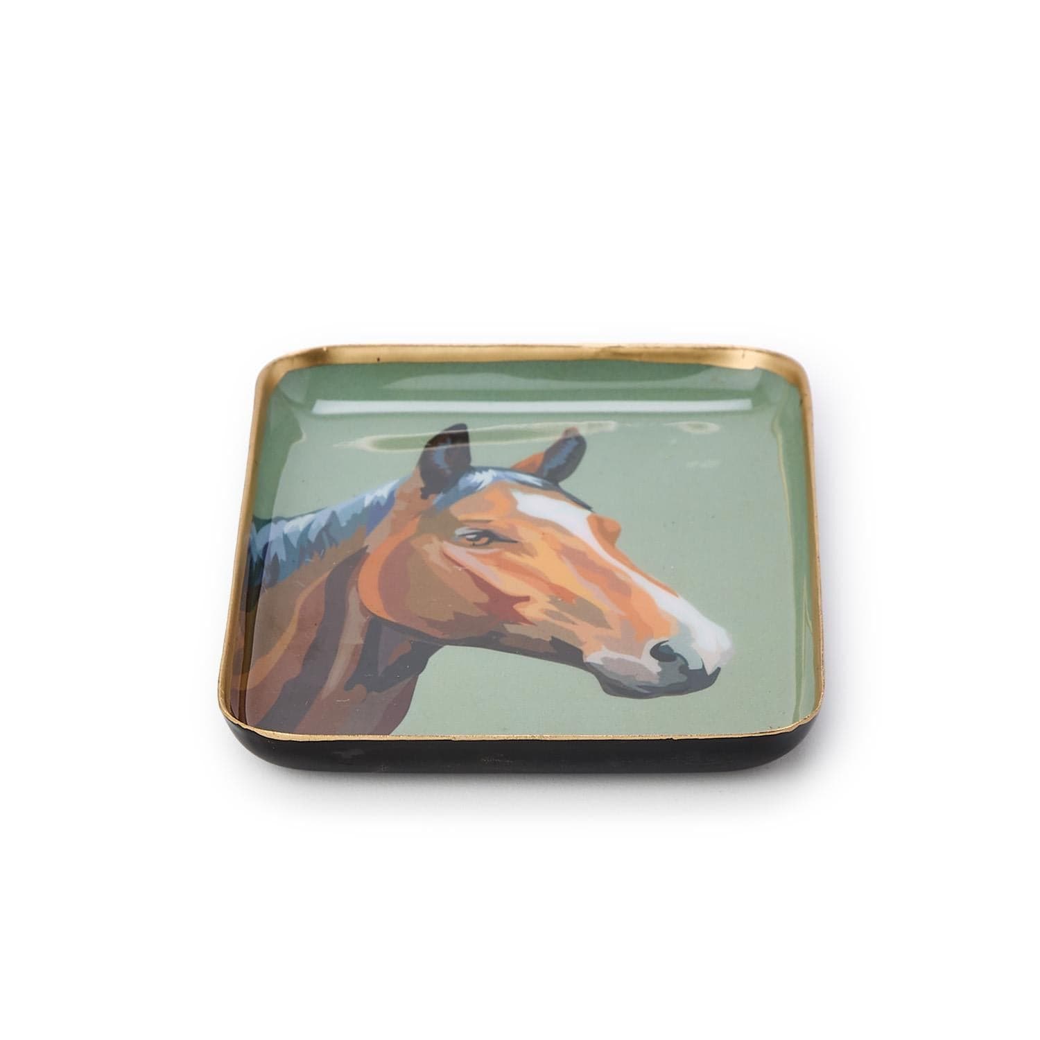Horse Country Set of 3 Desk Trays Two's Company trinket tray 3
