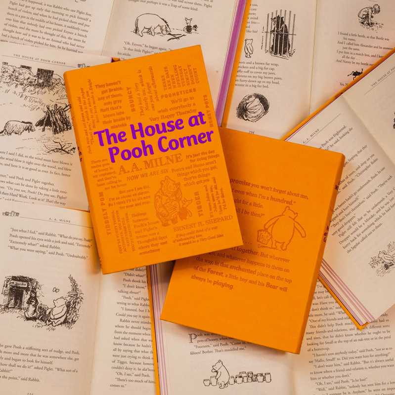 House at Pooh Corner by A. A. Milne: Flexibound; 300 pages / English Simon & Schuster