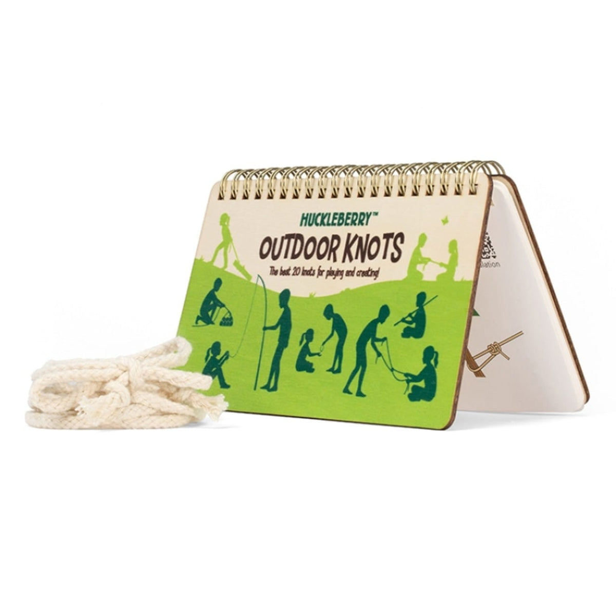 Huckleberry Outdoor Knots Kikkerland Activity Book