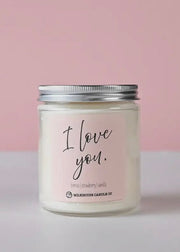 I Love You Candle 7 oz Milkhouse Candles Candle