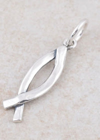 Thumbnail for Ichthus Sterling Silver Pendant Holly Lane Designs Sterling Silver