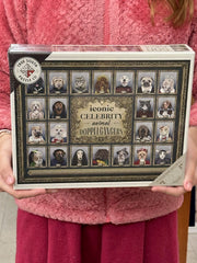 Iconic Celebrity Animal Doppelgangers 500-Piece Puzzle True South Puzzle Co. Puzzle