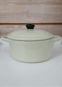 Thumbnail for Individual Stoneware Dutch Ovens Creative Co-Op Celery