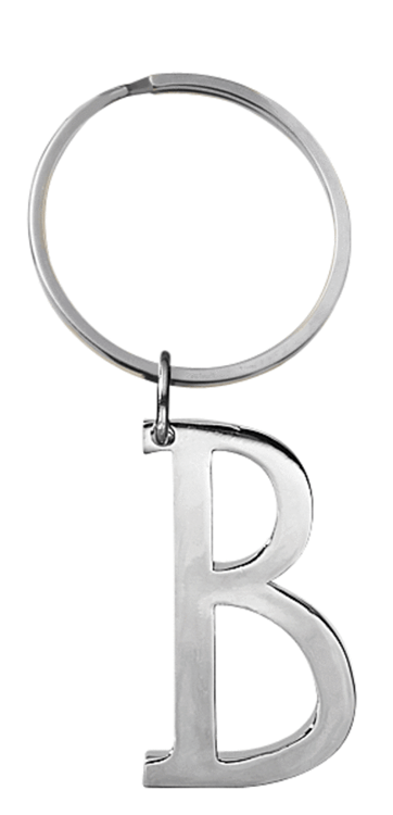 Initial Key Ring – Mattie B's Gifts & Apparel