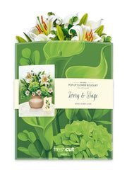 Ivory & Sage  (8 Pop-up Greeting Cards) FreshCut Paper LLC