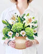 Ivory & Sage  (8 Pop-up Greeting Cards) FreshCut Paper LLC