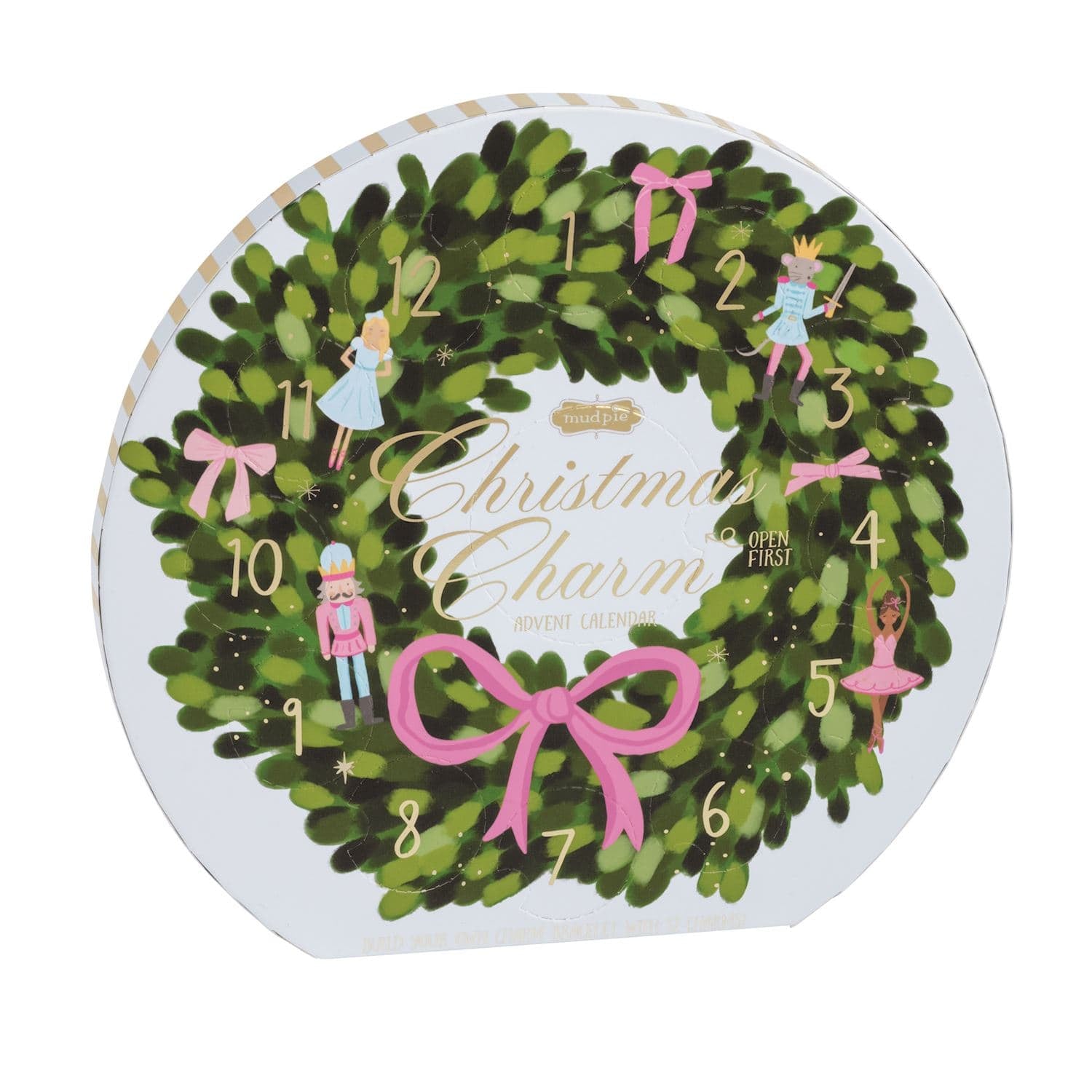 Jewelry Advent Calendar Wreath Mud Pie Accessories