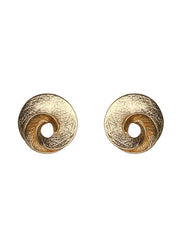 John Michael Richardson Antique Thai Gold CLIP John Michael Richardson Earrings