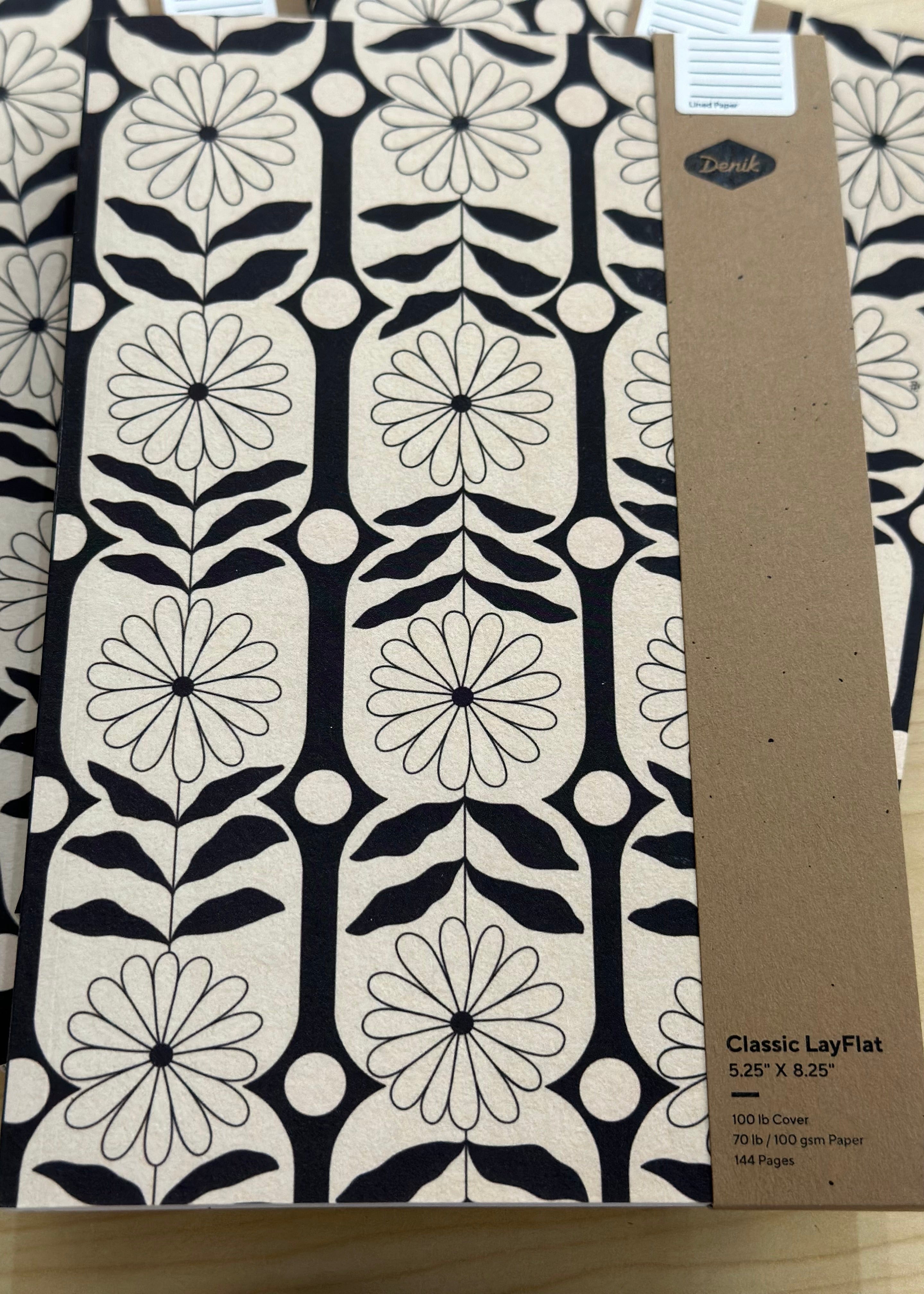 Denik Layflat Design Journal with Lined Paper