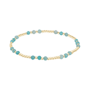 Joy Gem 3mm Bracelet - Amazonite e.newton Designs BRACELET