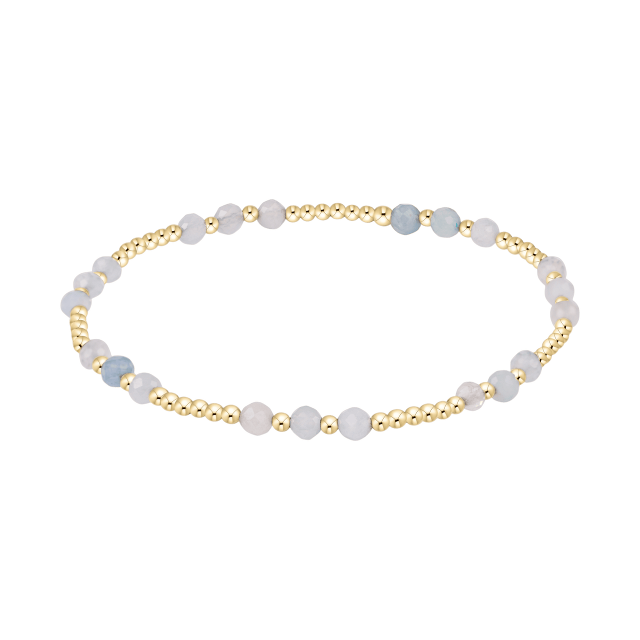 Joy Gem 3mm Bracelet - Aquamarine e.newton Designs BRACELET