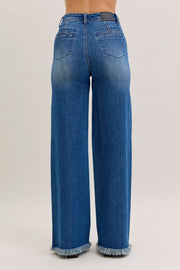 Judy Blue Column Leg Button Fly Jeans Judy Blue Jean