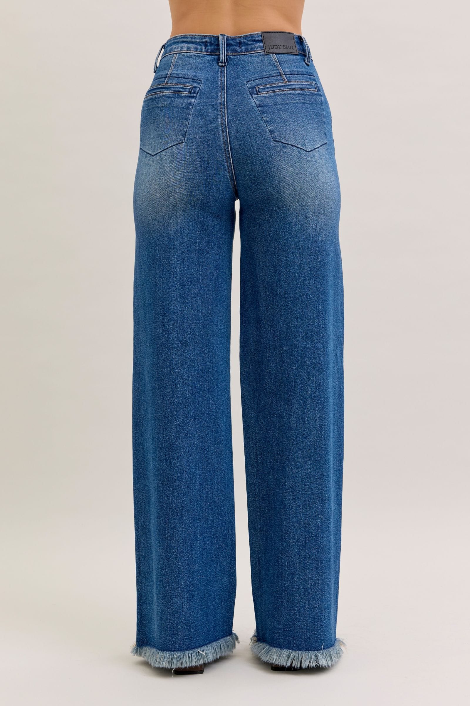 Judy Blue Column Leg Button Fly Jeans Judy Blue Jean