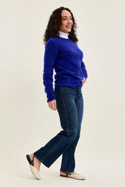 Judy Blue Mid Rise PETITE with Tummy Control - Straight Leg Judy Blue Jean