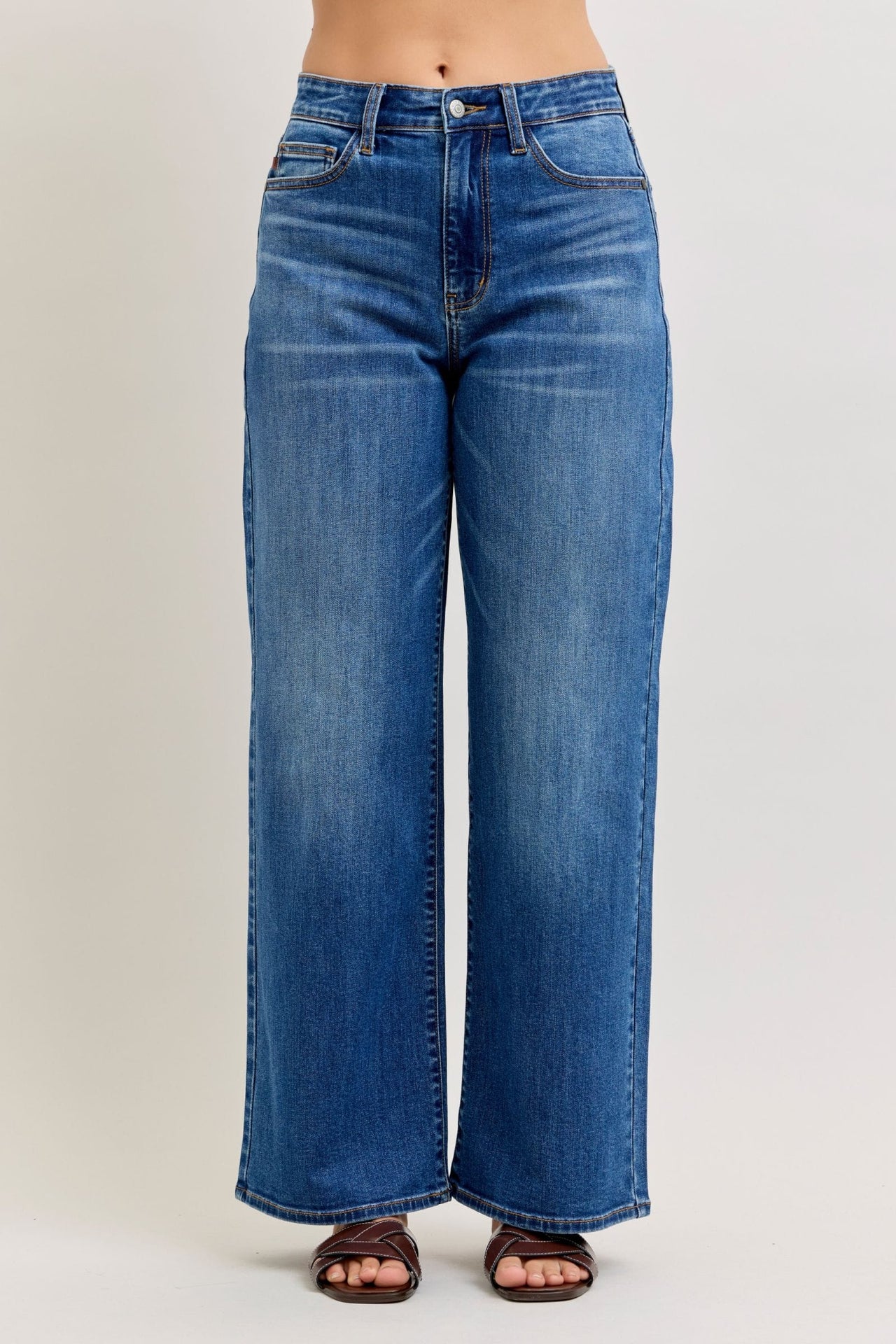 Judy Blue Wilhemena Leg Jeans Judy Blue Jean 7(28)