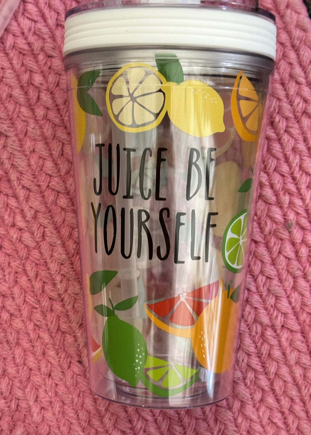 Juicing Tumblers Ganz insulated drinkware Mixed Fruit