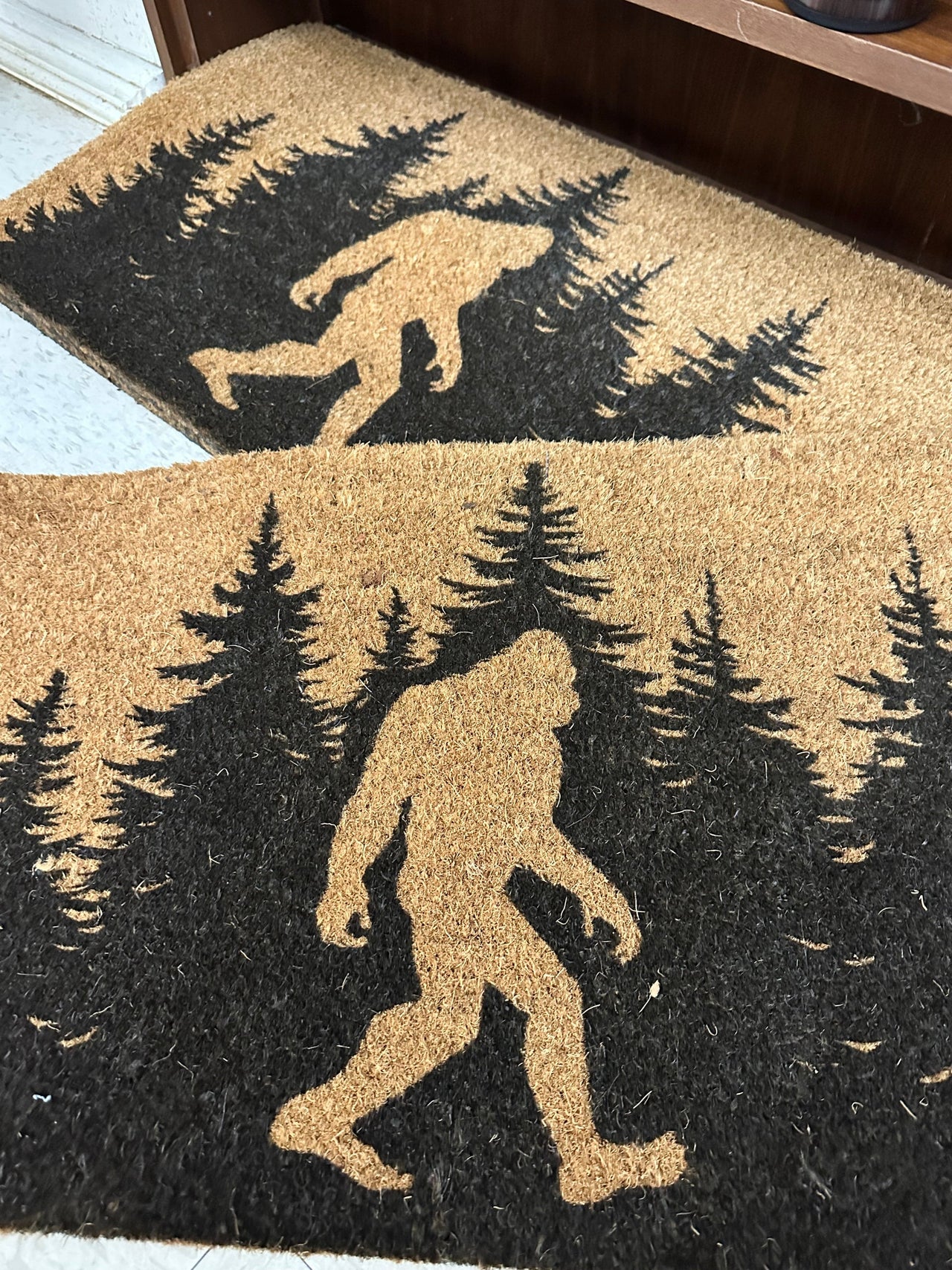 Just for Laughs BigFoot Coir Doormat Evergreen Door Mat