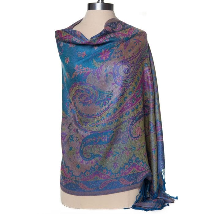 Kani Pashmina Rapti Pashmina Red