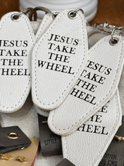 Key Tag - Jesus Take the Wheel Creative Brands Key Ring