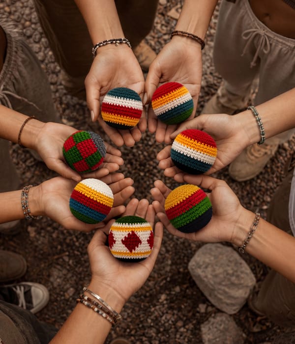 KICKPOD Freestyle Footbag, Crocheted Hacky Sack DM Merchandising, Inc.