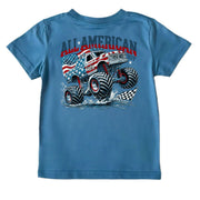 Kids' American Monster Truck Short-Sleeve Tee: Blue / S (6/7) / Pocket Cardin McCoy