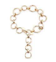 Kirby Chunky Open Link Chain Necklace, Gold Leslie Curtis Jewelry Design