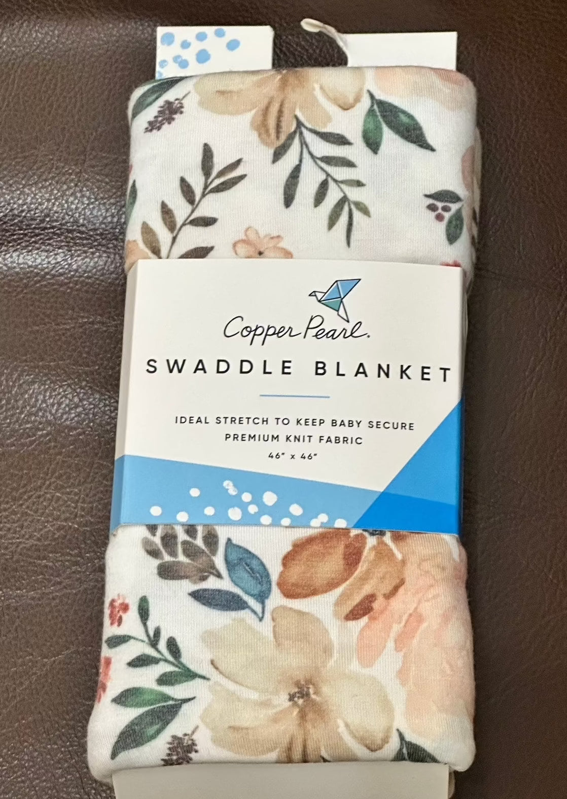 autumn Knit Swaddle Blanket by Copper Pearl Carolina Baby aco Baby