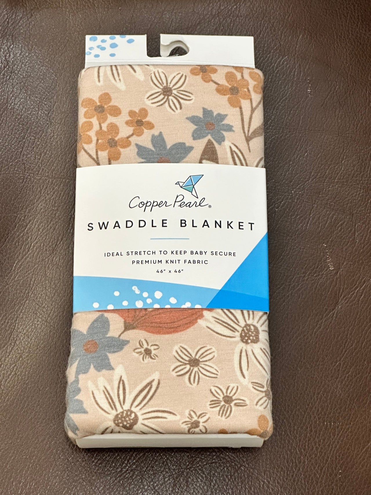eden Knit Swaddle Blanket by Copper Pearl Carolina Baby aco Baby