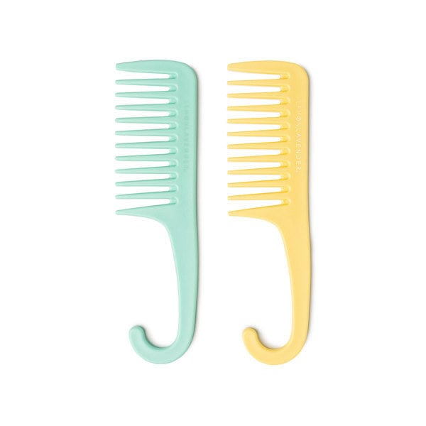 Knot Today Detangling Comb DM Merchandising hair lemon/mint