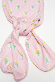Knotted Infant Gown - Fancy Tulip Goosies 1-piece