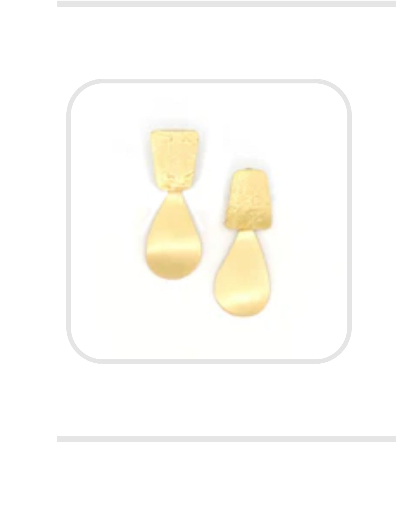 Lamp Stud Brass Earrings Fair Anita Earring