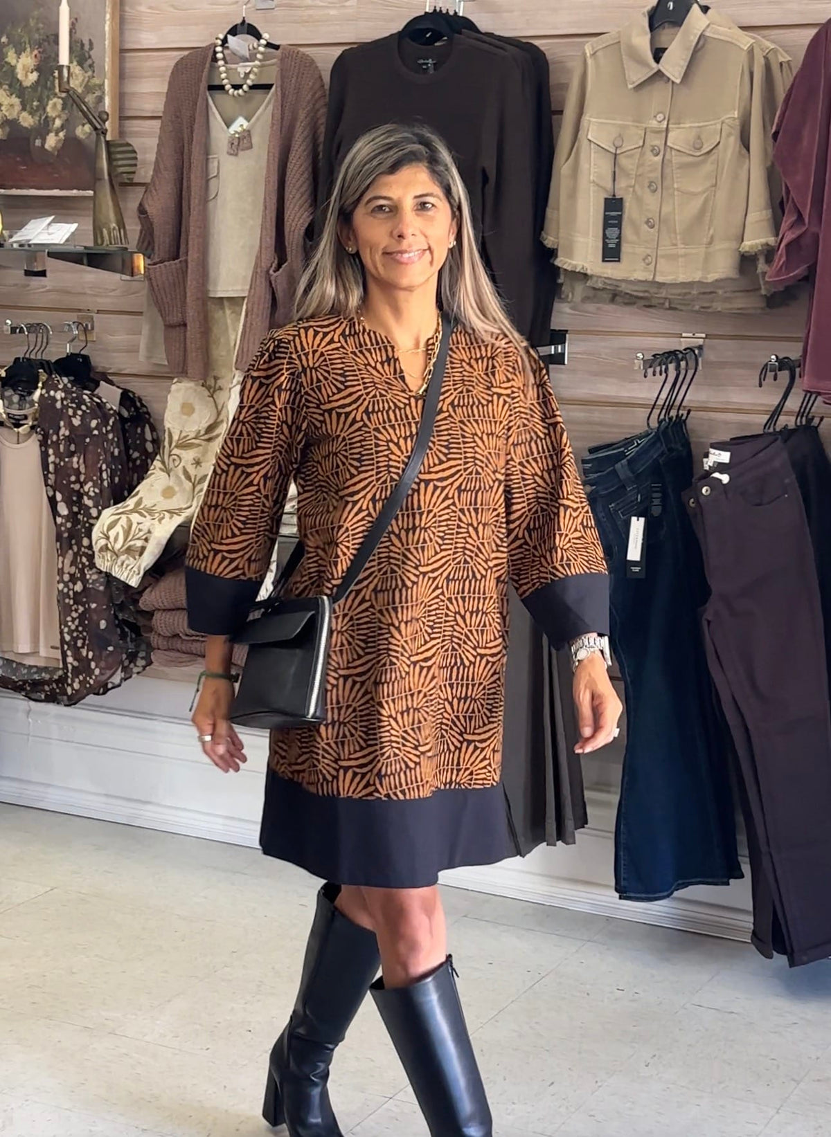 Lantern Sleeve Dress by Uncle Frank Ivy Jane Dress