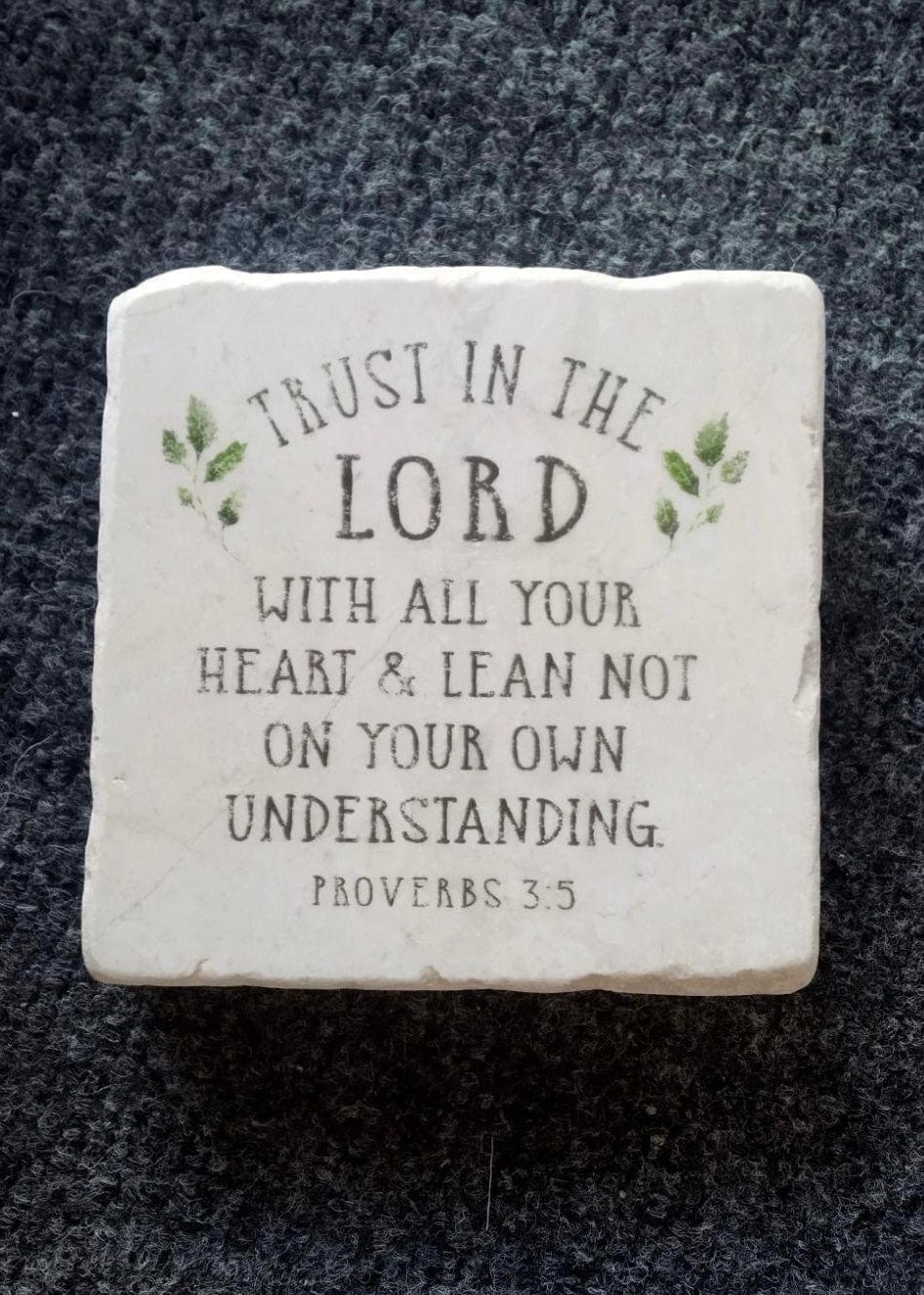 Large Scripture Stone from Ephesus – Mattie B's Gifts & Apparel