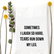 LAUGH SO HARD - TEA TOWEL Wildwood Landing