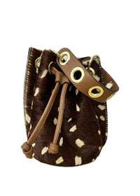 Thumbnail for Leather Bucket Bag Charlie Leather Bambi