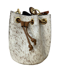Thumbnail for Leather Bucket Bag Charlie Leather Blonde