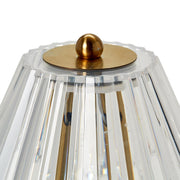LED Portable Cordless Table Lamp with Acrylic Shade Two's Company Lighting