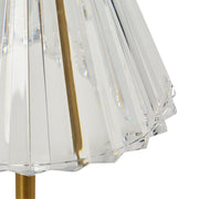 LED Portable Cordless Table Lamp with Acrylic Shade Two's Company Lighting