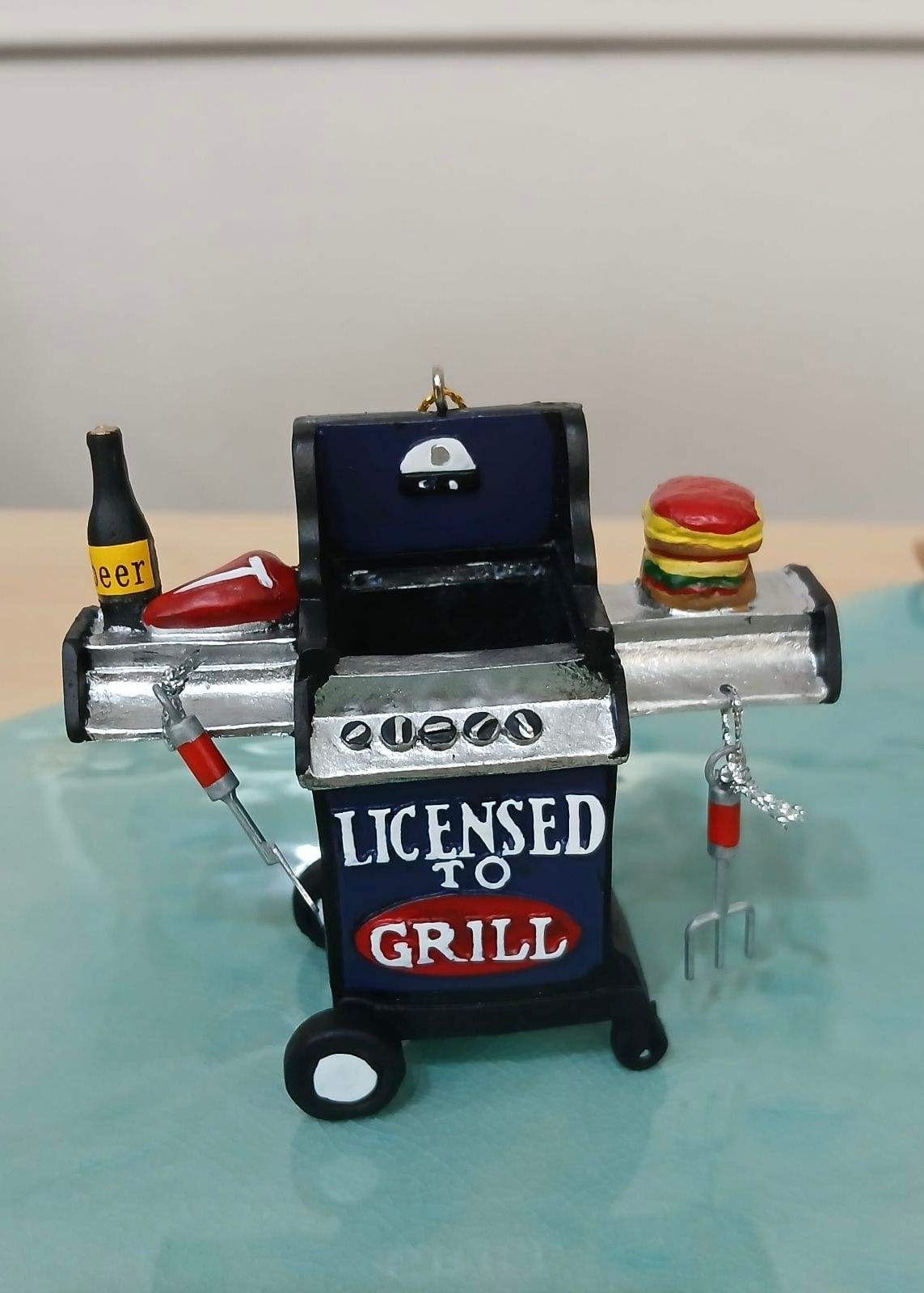 Licensed to Grill Ornament