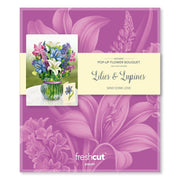 Lilies & Lupines (8 Pop-up Greeting Cards) FreshCut Paper LLC