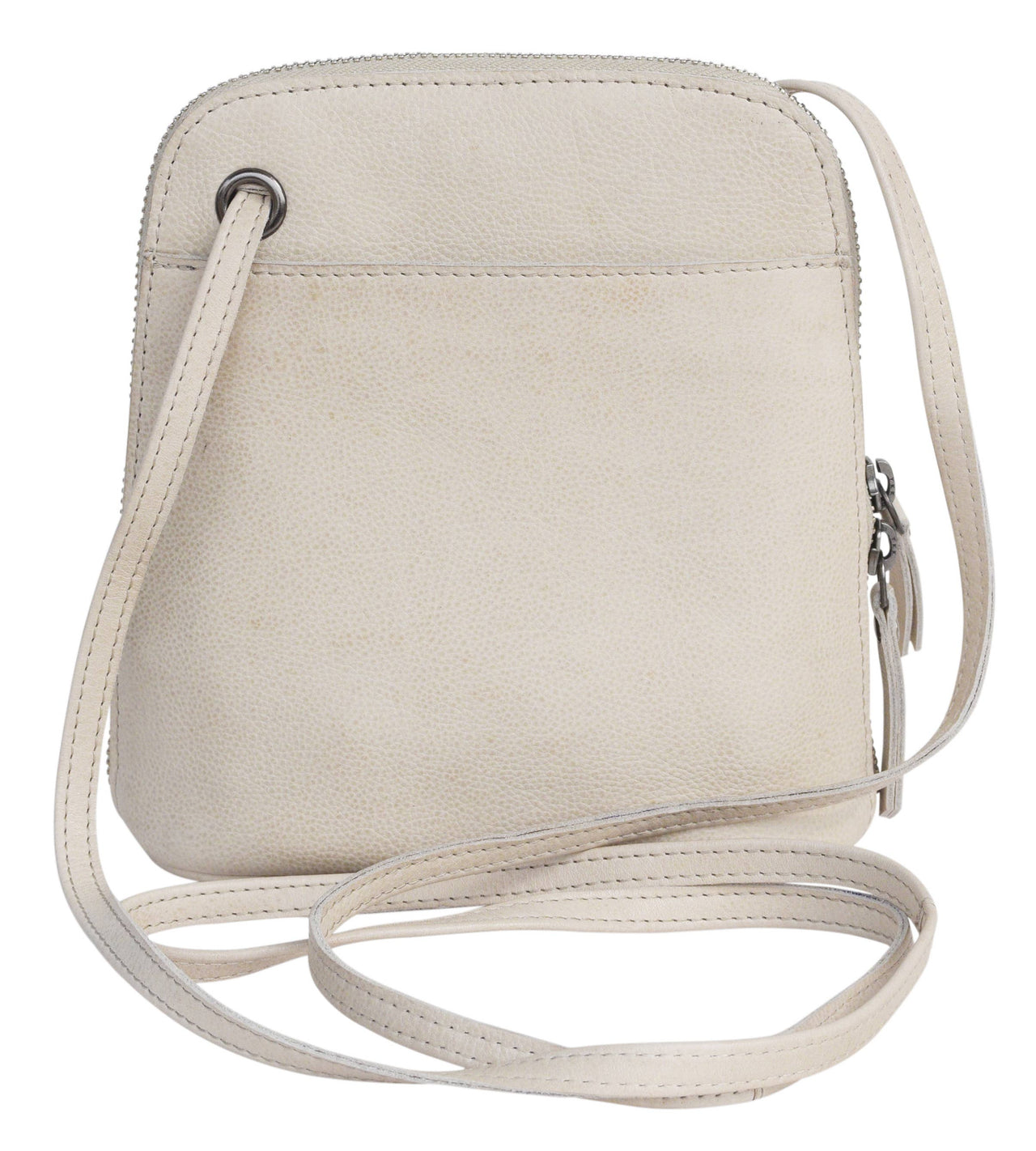 Lilly Leather Crossbody Bags - Oat Latico Leathers Crossbody