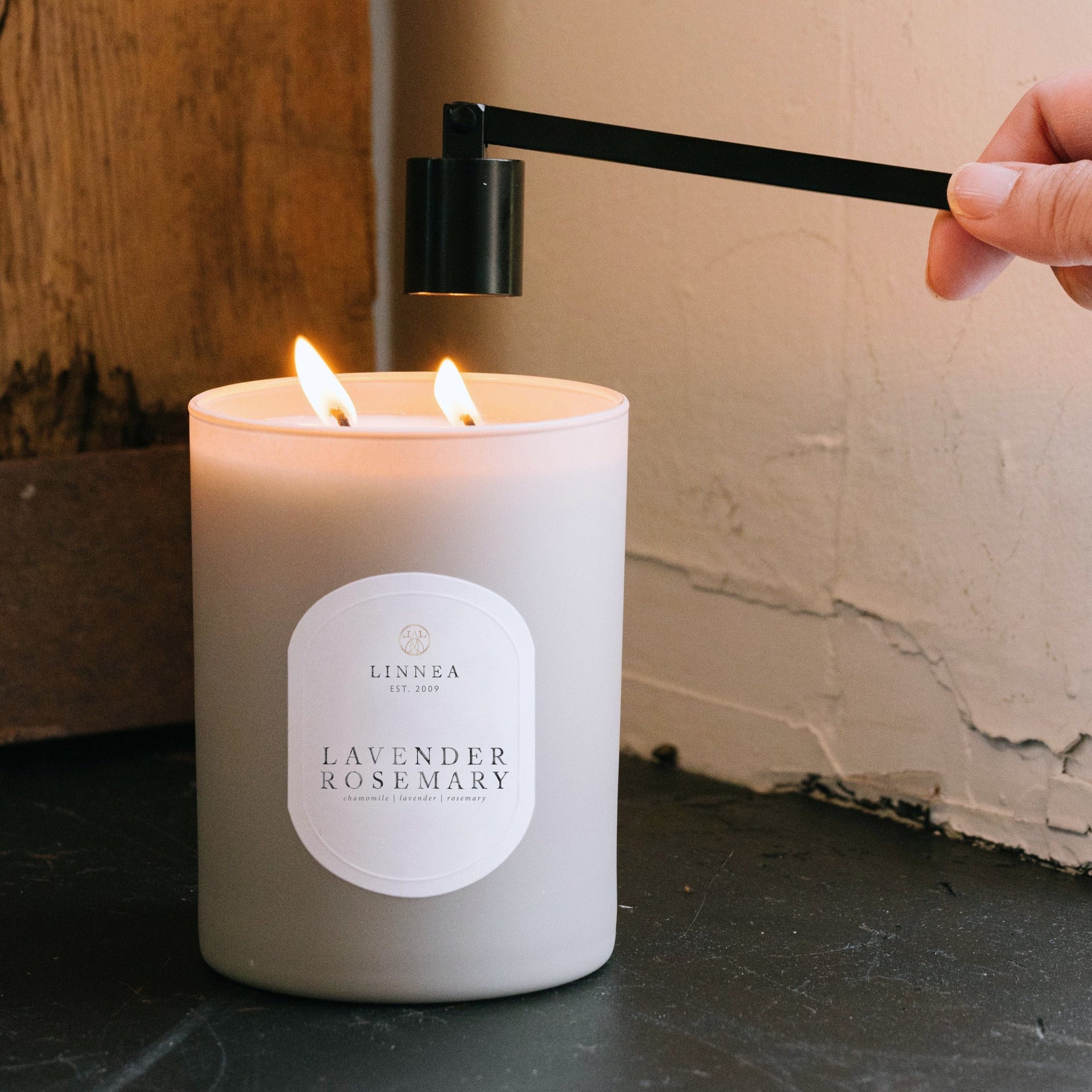 Linnea Lights Candles in Lavender Rosemary Linnea Candle