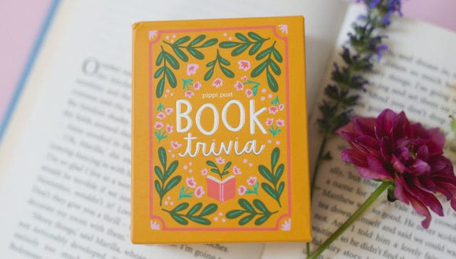 Literary Trivia Card Set by Pippi Post Inked Brands Card Game