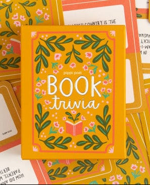 Literary Trivia Card Set by Pippi Post Inked Brands Card Game