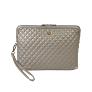 Litt Makeup Case - Pearl Quilted PurseN cosmetic bags
