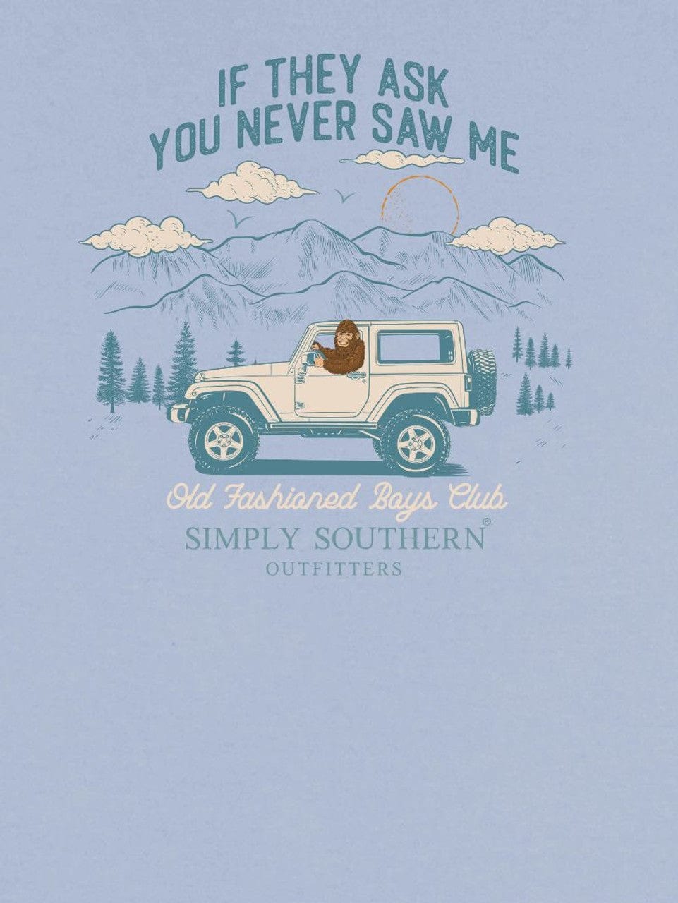 LS Men's Tee by Simply Southern | Sasquatch Simply Southern LS TEE