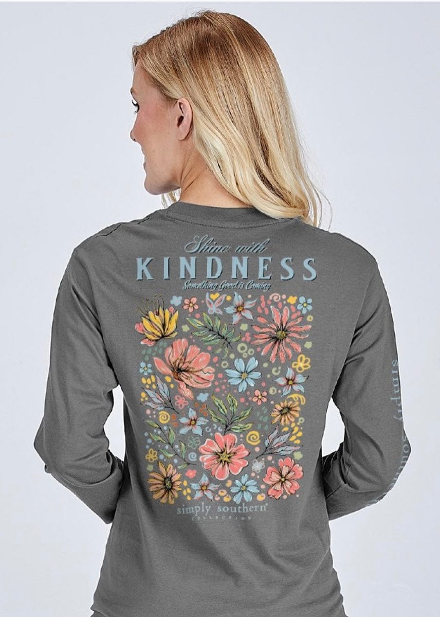 LS Tee by Simply Southern | Shine With Kindness Simply Southern LS TEE