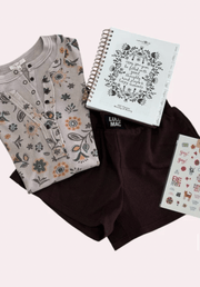 LuLu Mac Waffle Short Brown Girlie Girl / LuLu Mac Shorts